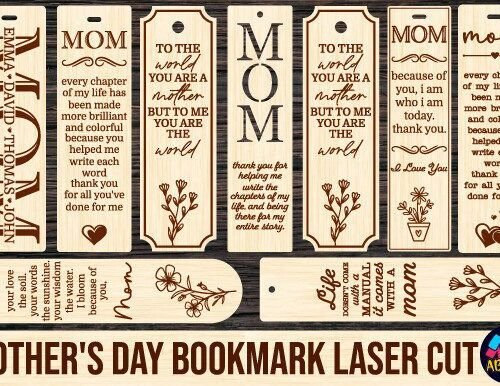 Mothers Day Bookmark Laser Cut 94557305 Creativo Digital